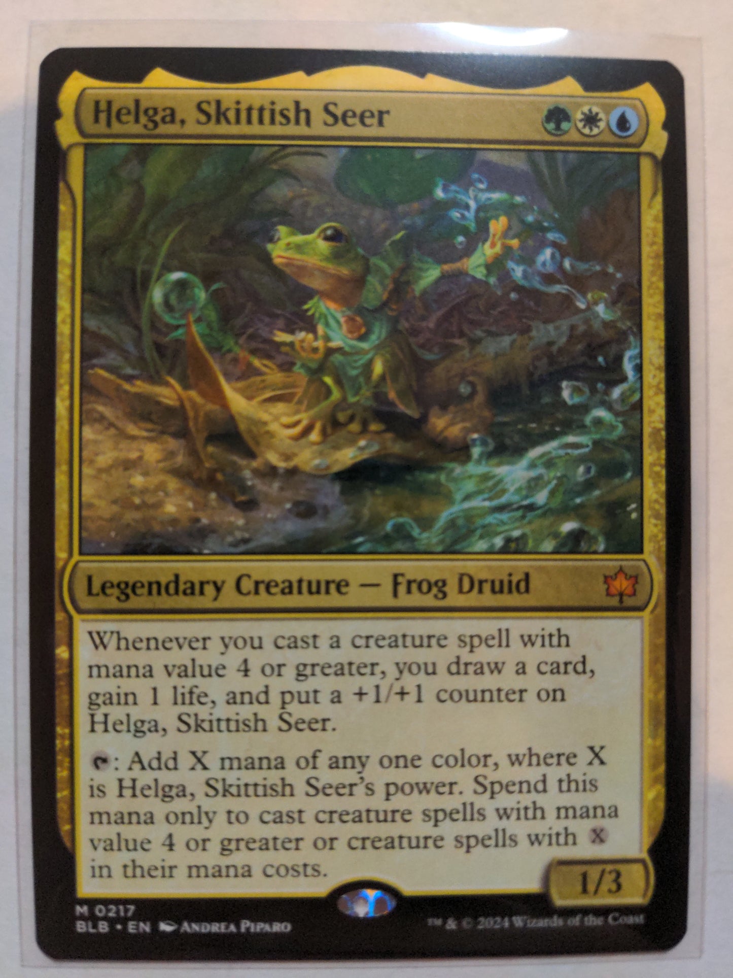 Helga, Skittish Seer