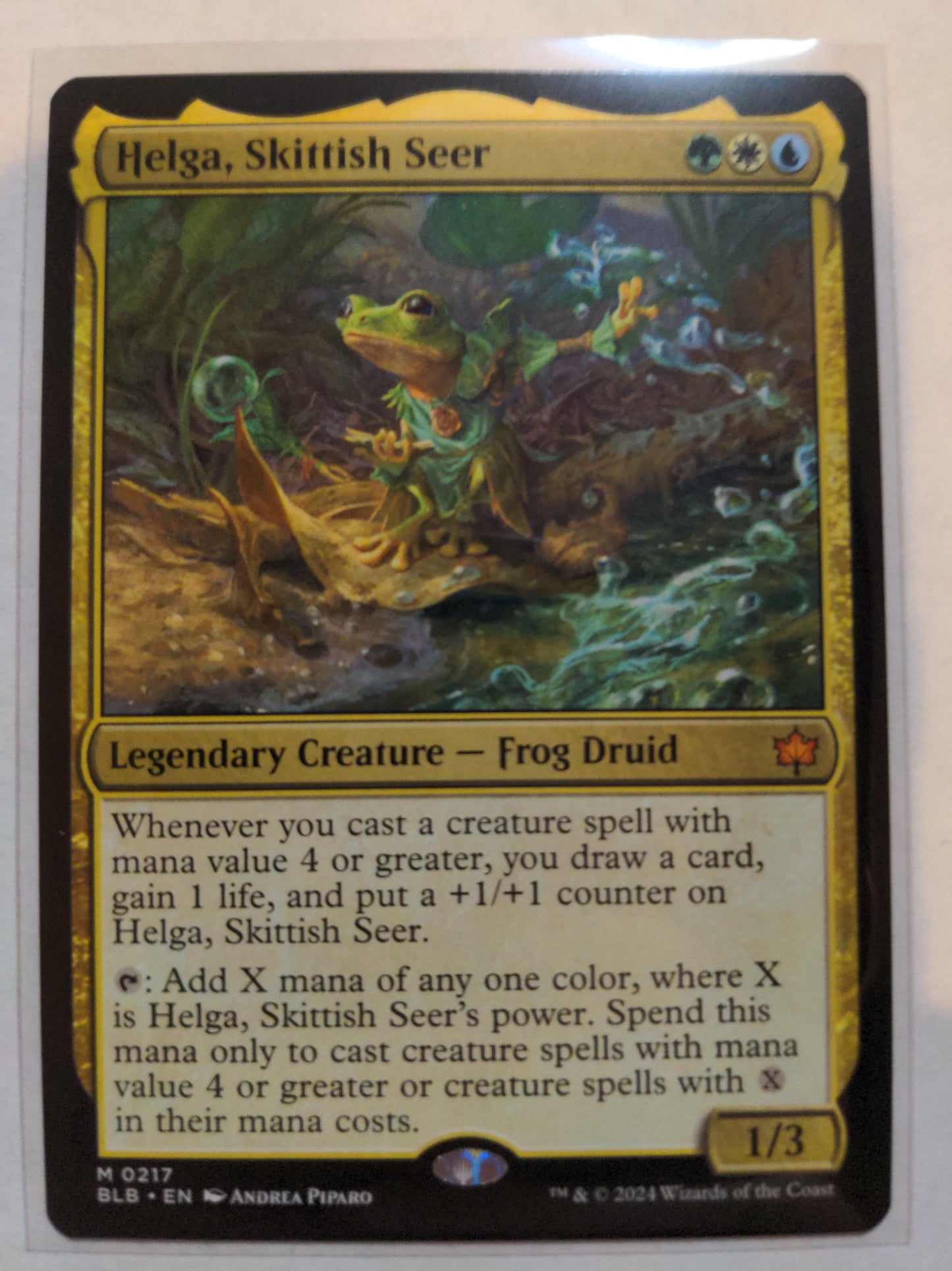 Helga, Skittish Seer