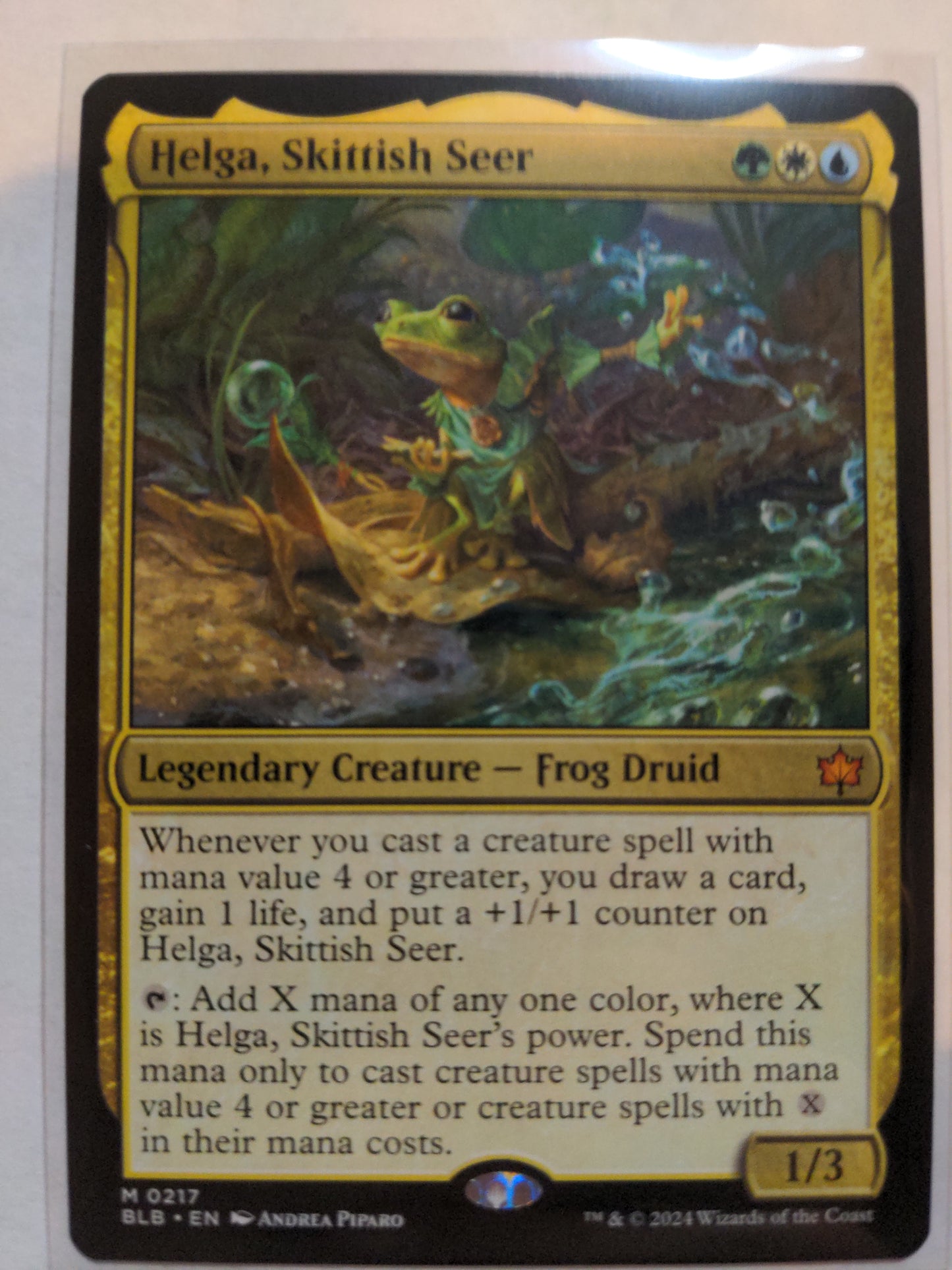 Helga, Skittish Seer
