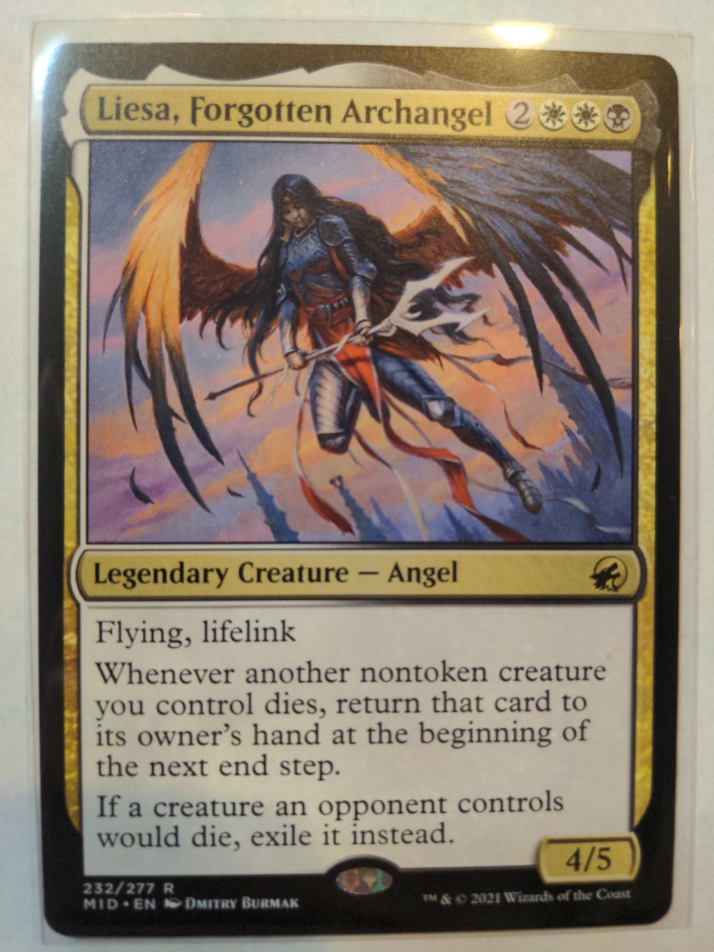 Liesa, Forgotten Archangel