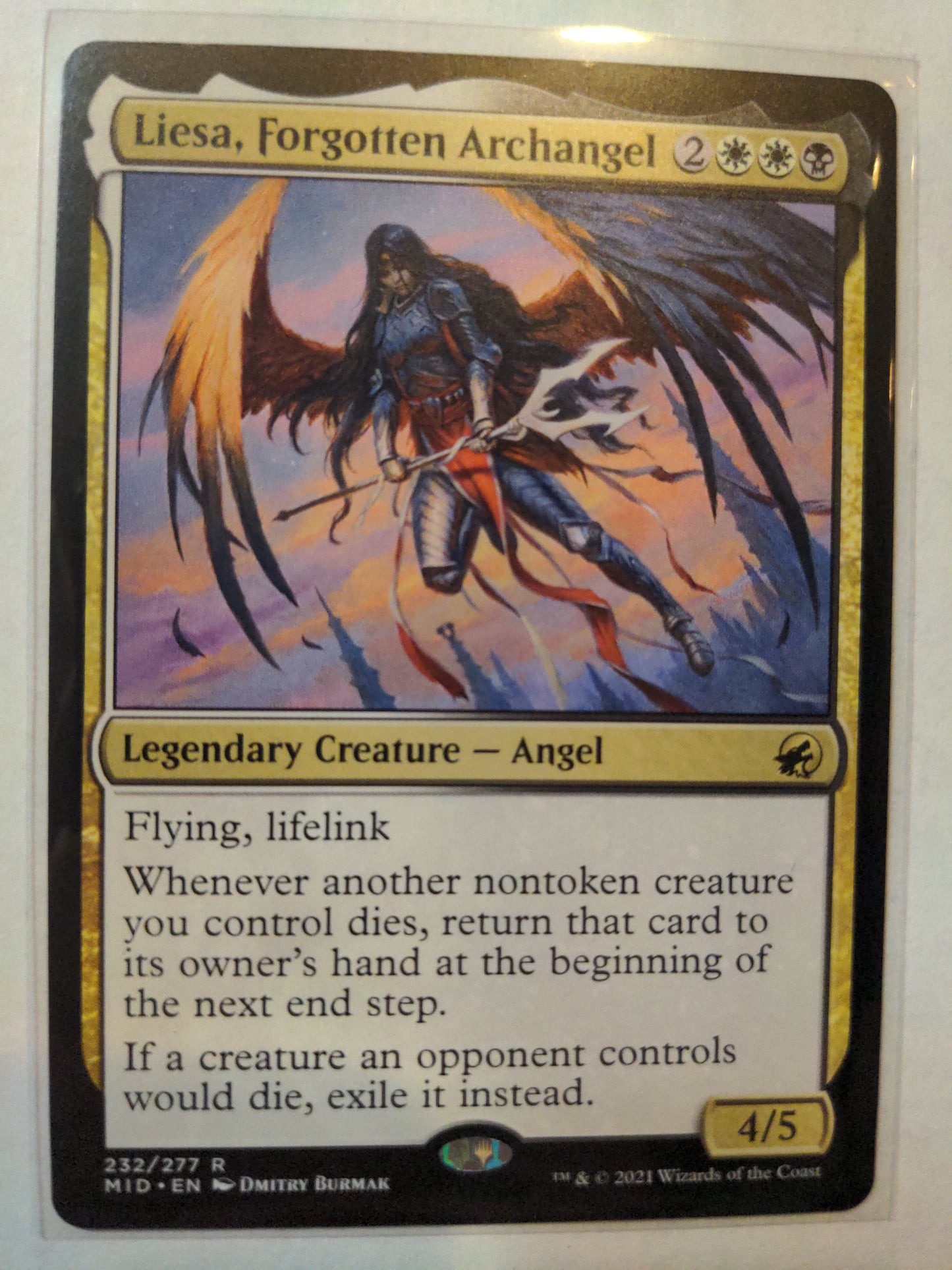 Liesa, Forgotten Archangel