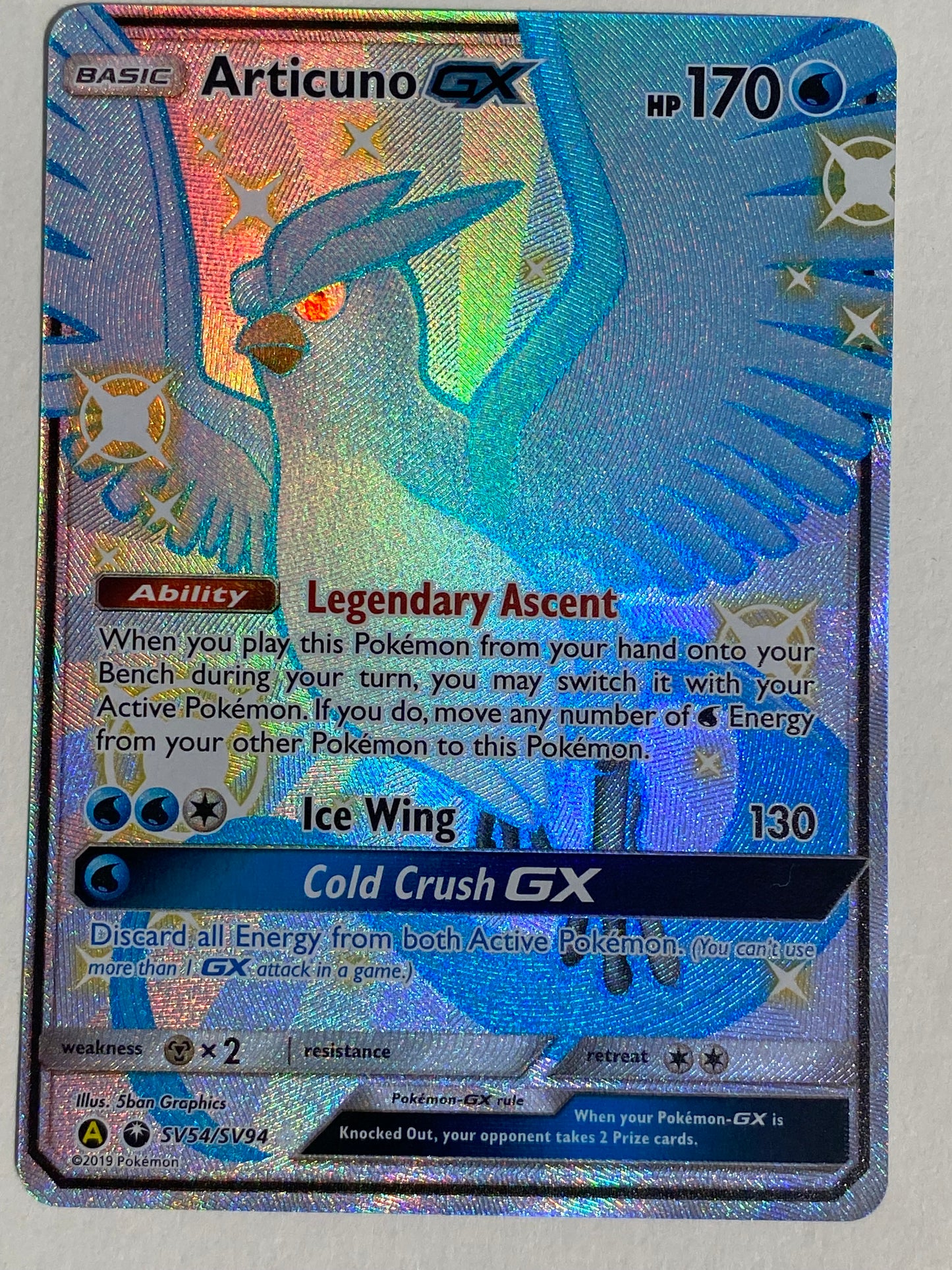 Articuno Gx