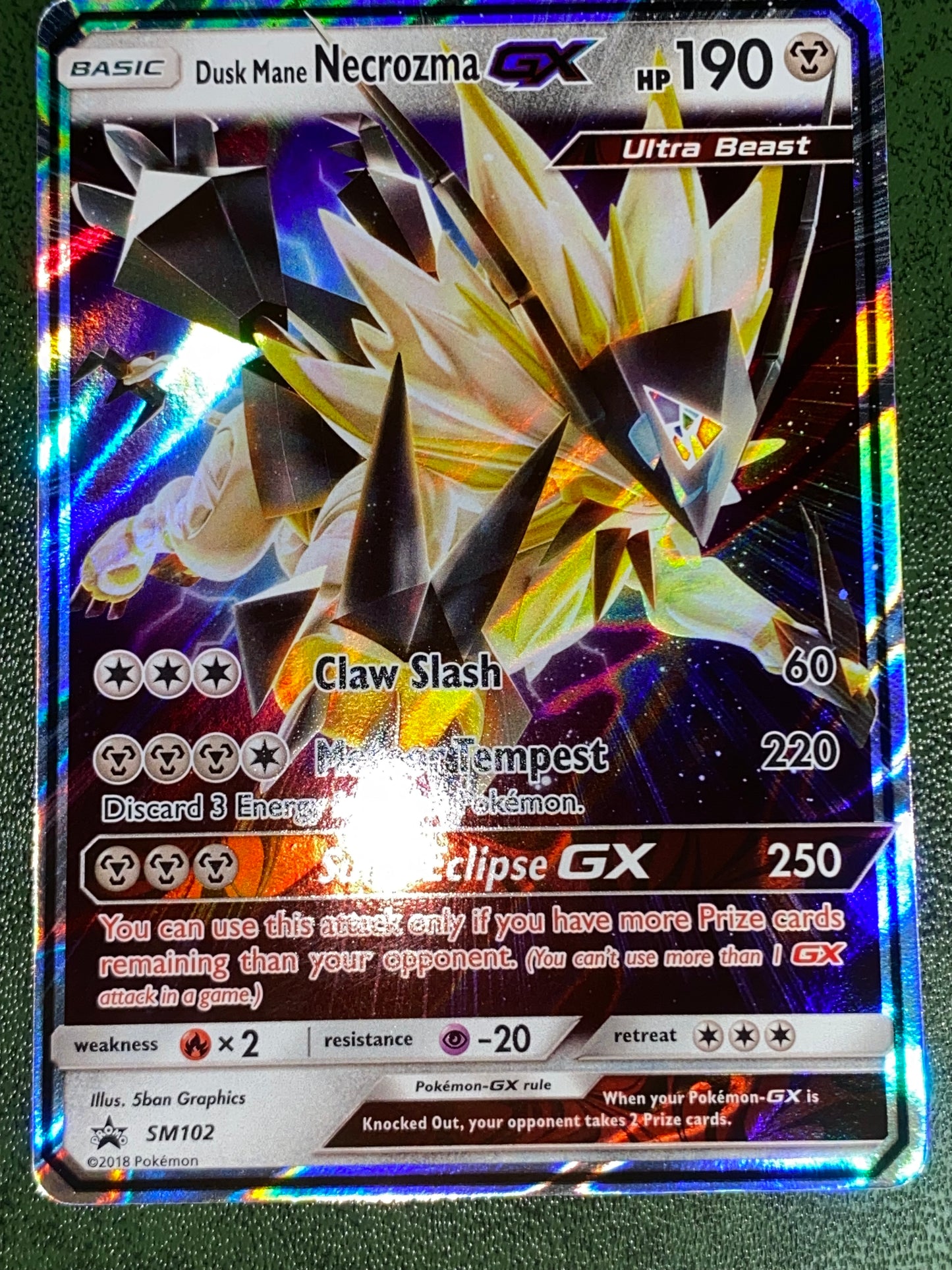 Dusk Mane Necrozma-Gx