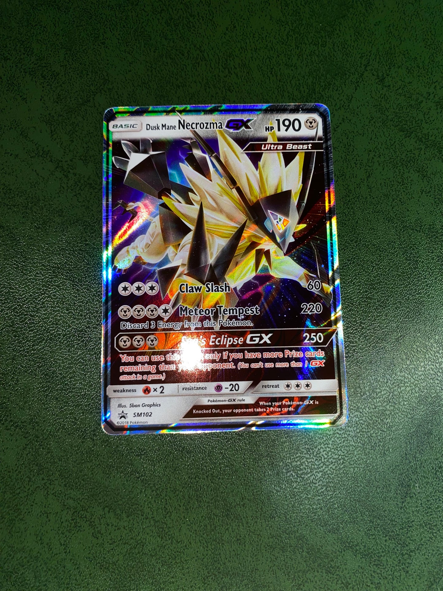 Dusk Mane Necrozma-Gx