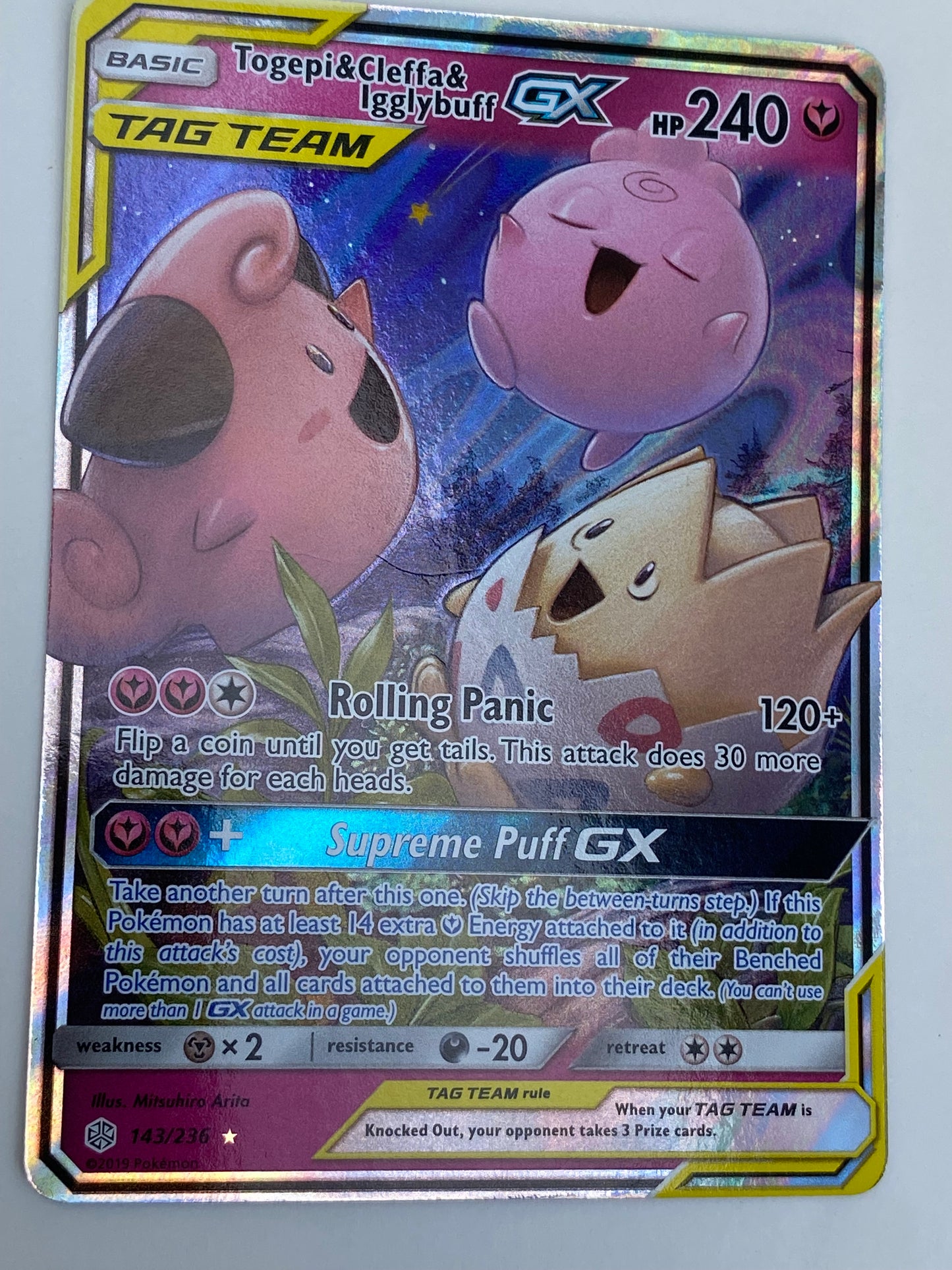 Togepi & Cleffa & Igglybuff Gx