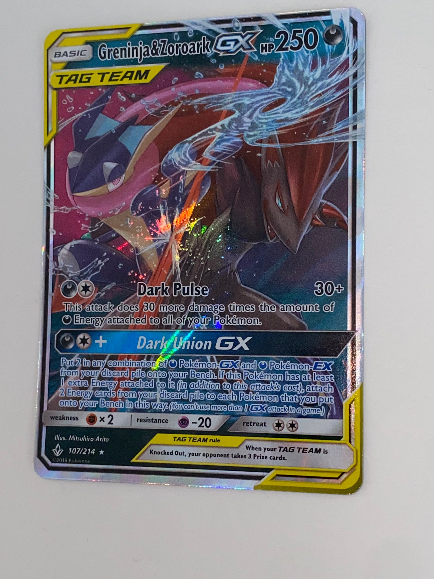 Greninja & Zoroark Gx