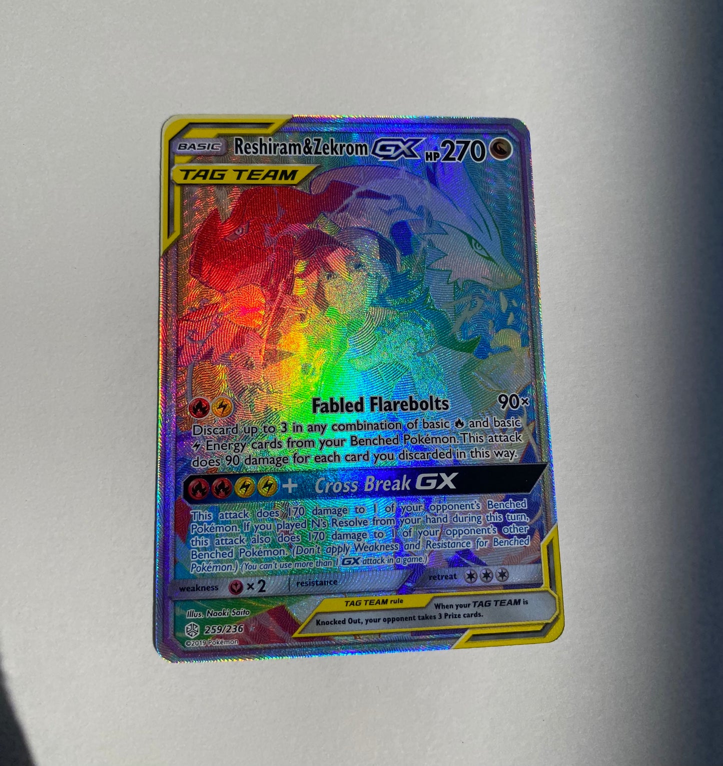 Reshiram & Zekrom-Gx