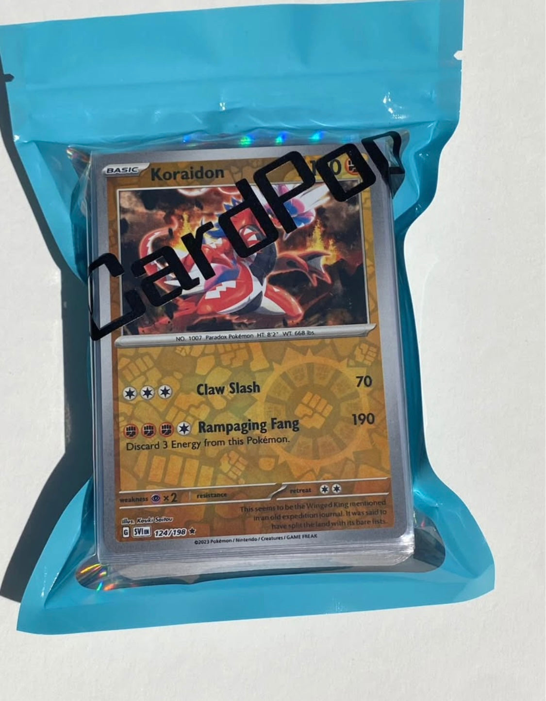 Pokémon: Booster Bundle Bulk Lot Repack - English Only - Rares, Foils, Holofoils 60 Cards