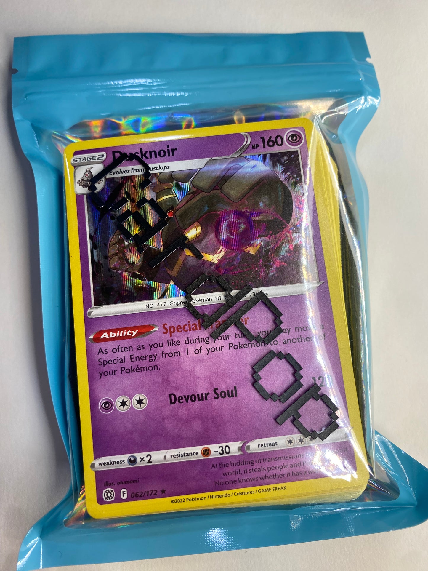 Pokémon: Booster Bundle Bulk Lot Repack - English Only - Rares, Foils, Holofoils 60 Cards