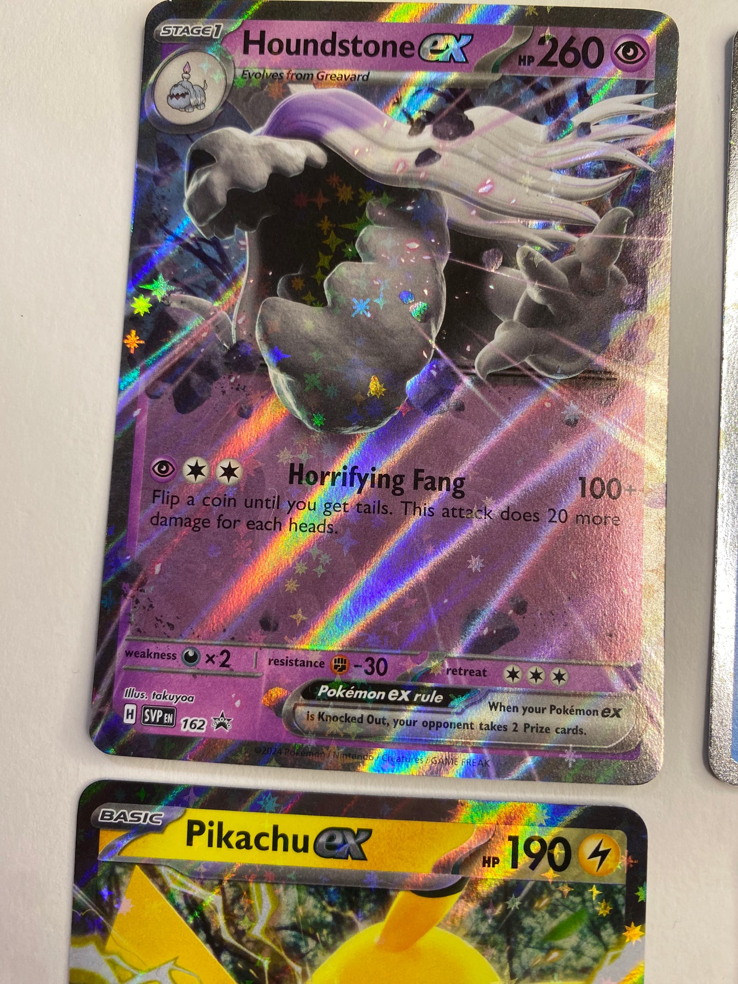 Pokemon 18 Card Lot - EX, Cosmos, Secret Rare, Holographics - Nearmint to Light Play