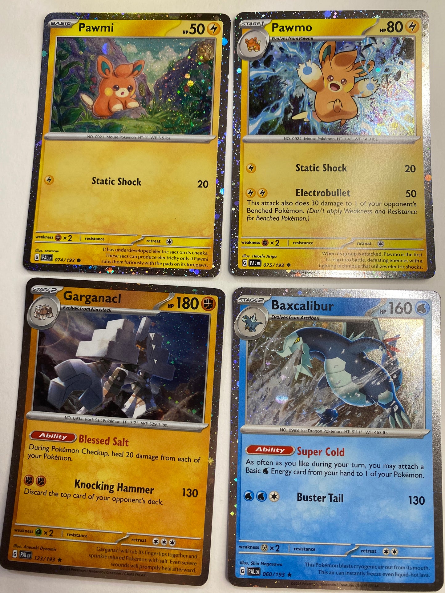 Pokemon 18 Card Lot - EX, Cosmos, Secret Rare, Holographics - Nearmint to Light Play