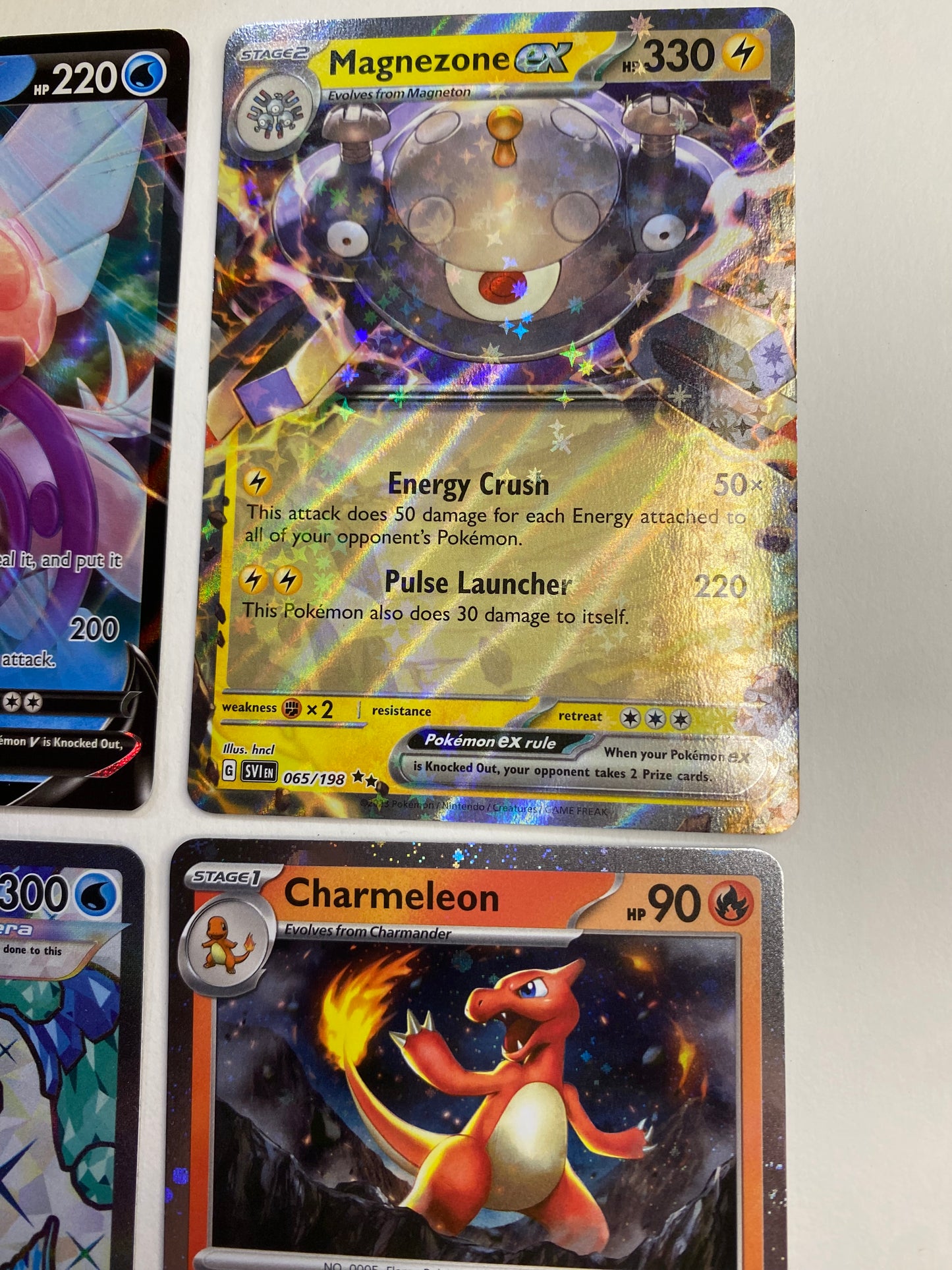 Pokemon 18 Card Lot - EX, Cosmos, Secret Rare, Holographics - Nearmint to Light Play