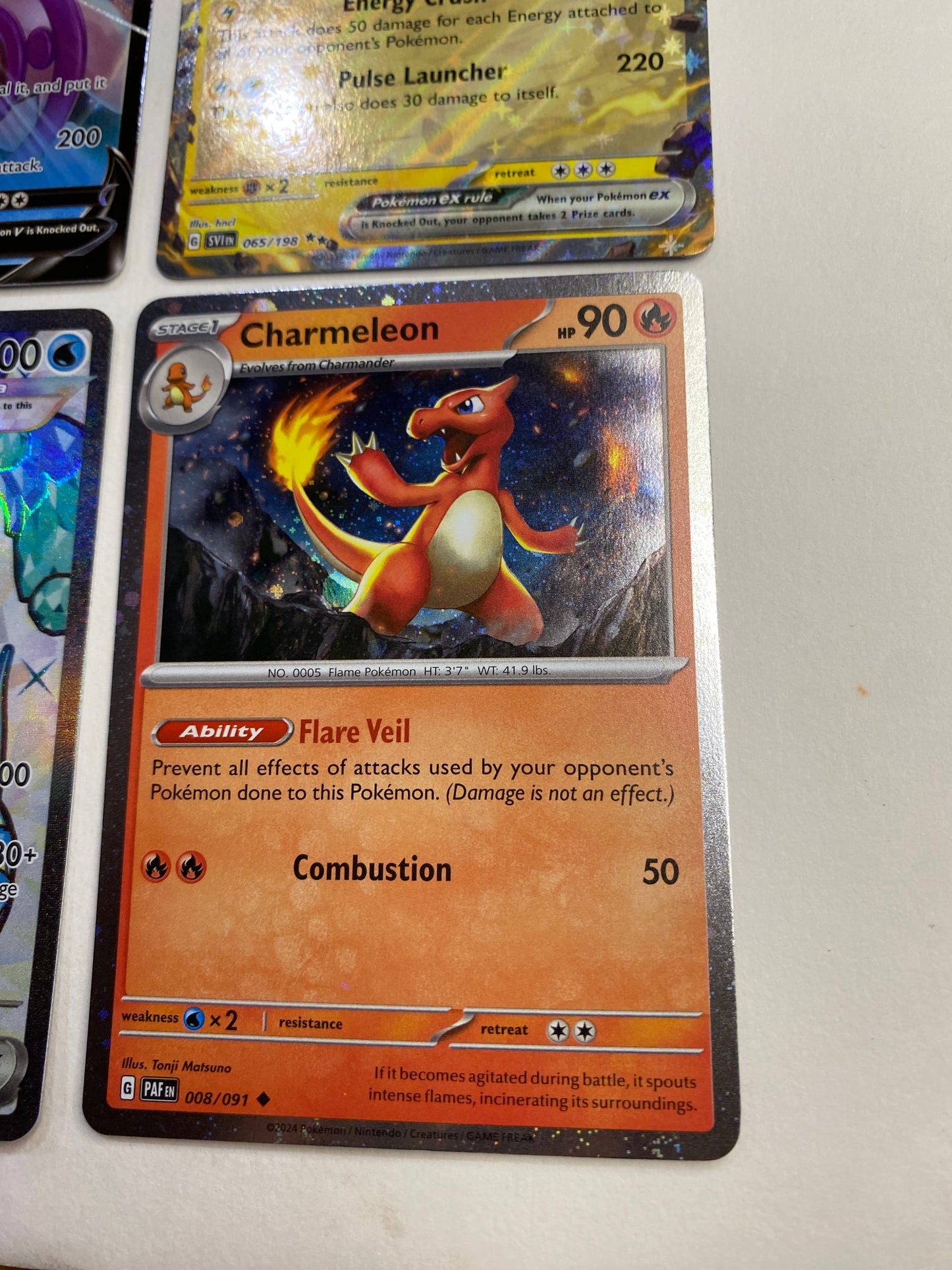 Pokemon 18 Card Lot - EX, Cosmos, Secret Rare, Holographics - Nearmint to Light Play
