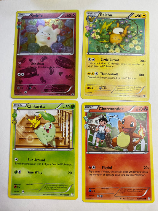 Pokemon 13 Card Lot - Generations: Radiant Collection - Nearmint to Light Play