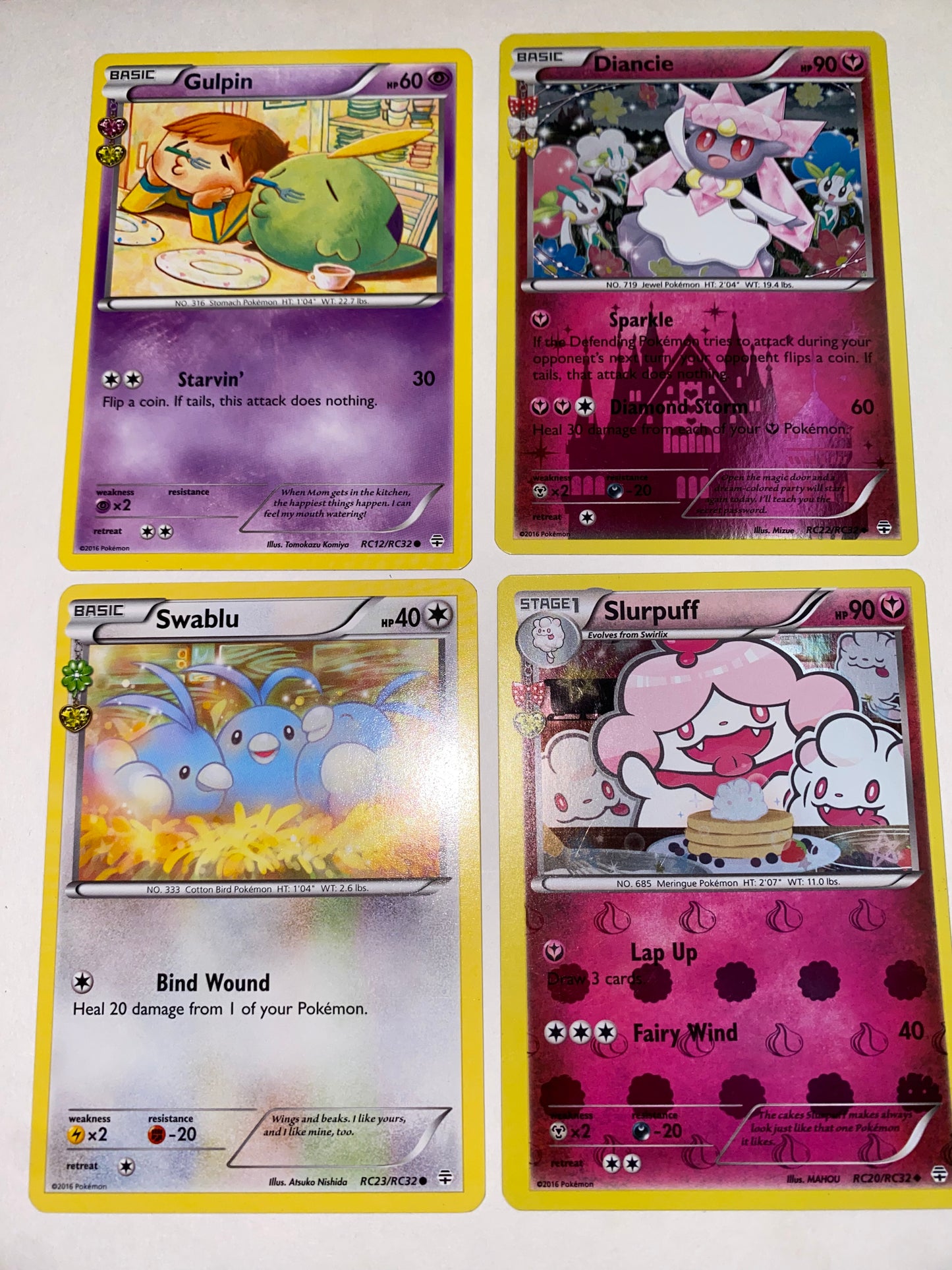 Pokemon 13 Card Lot - Generations: Radiant Collection - Nearmint to Light Play