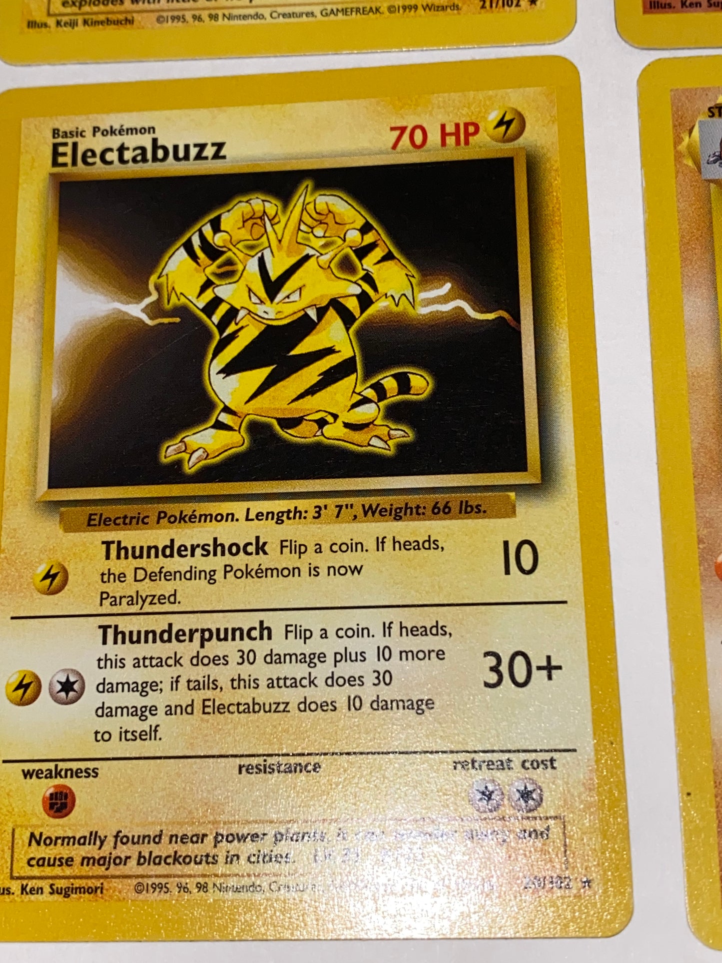 Pokemon Card Lot 11 Cards - Gym Challenge, Jungle, Team Rocket, Base, Fossil - Rares - 1st Editions - Holographic - Light Play