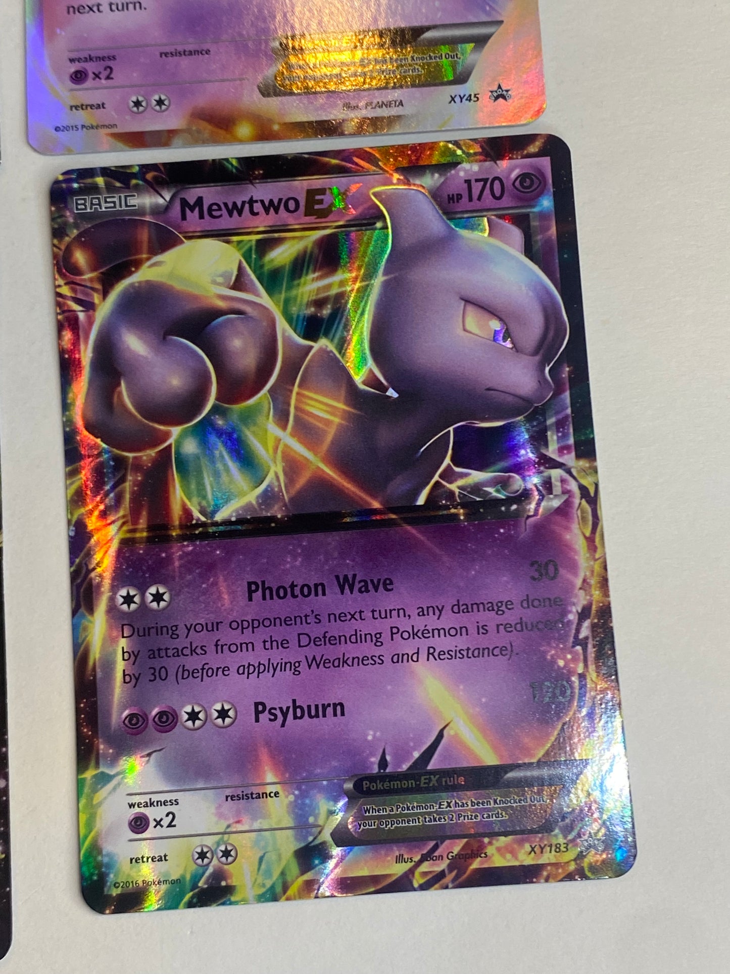 Pokemon TCG Card Lot - 7 Cards - XY Promo - EX Holographic - Nearmint to Light Play