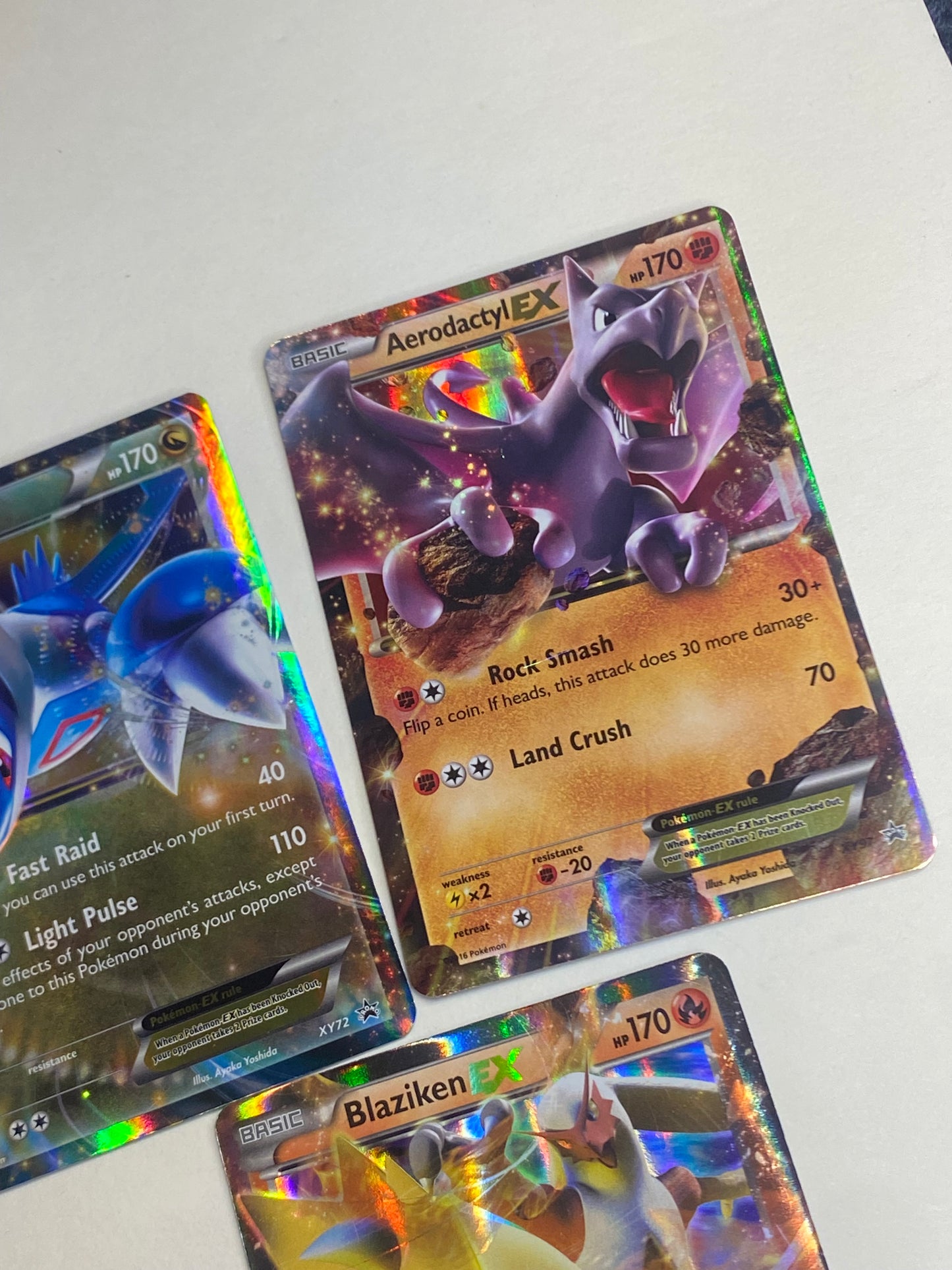 Pokemon TCG Card Lot - 7 Cards - XY Promo - EX Holographic - Nearmint to Light Play
