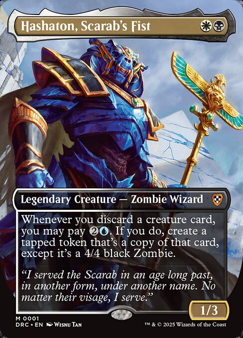 Hashaton, Scarab'S Fist