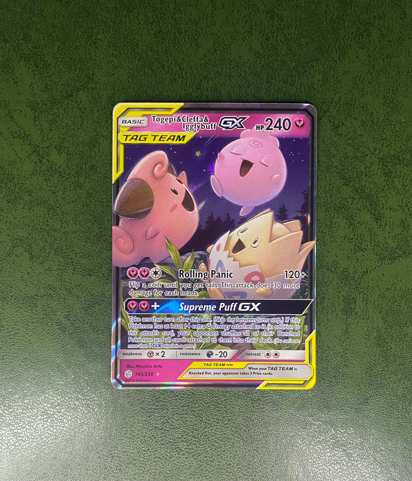 Togepi & Cleffa & Igglybuff-Gx