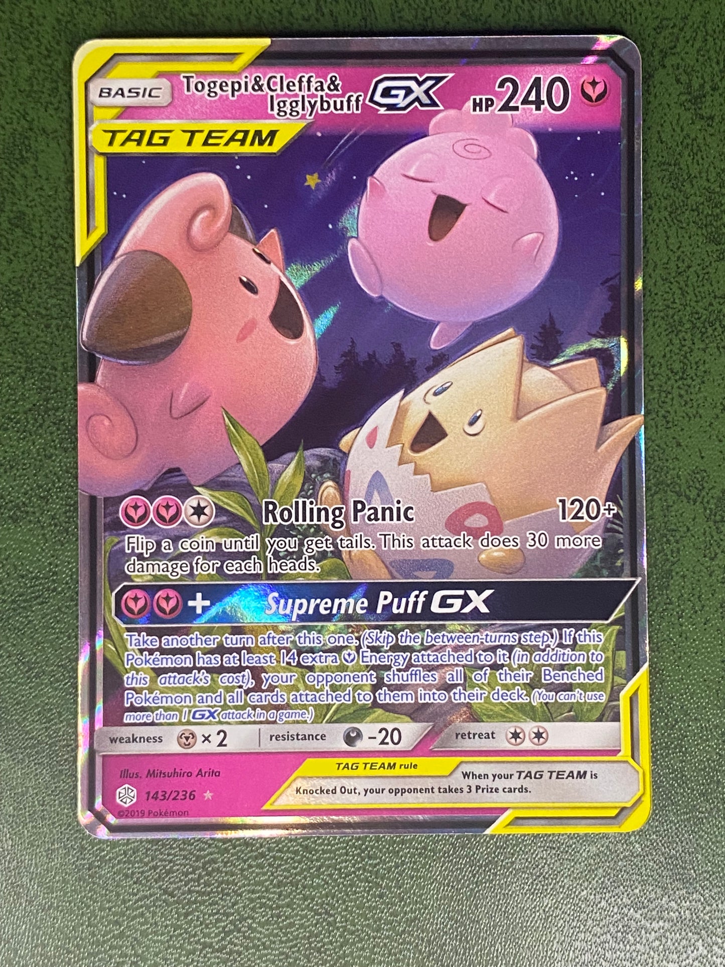 Togepi & Cleffa & Igglybuff-Gx