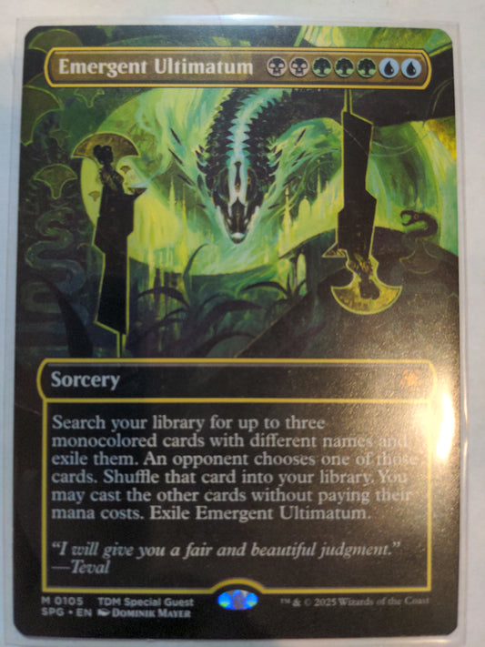 Emergent Ultimatum