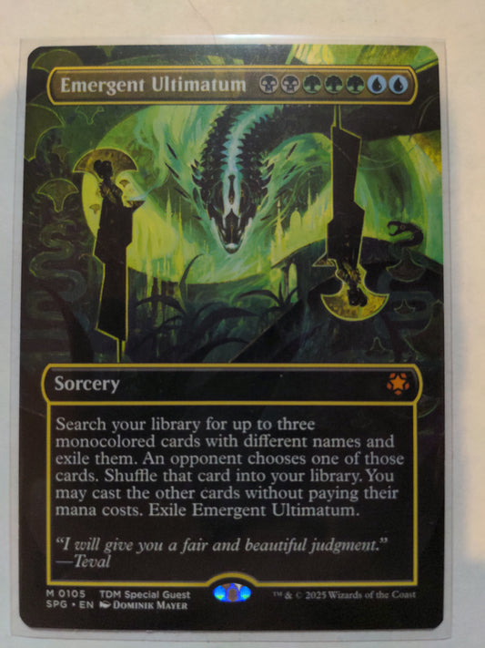Emergent Ultimatum