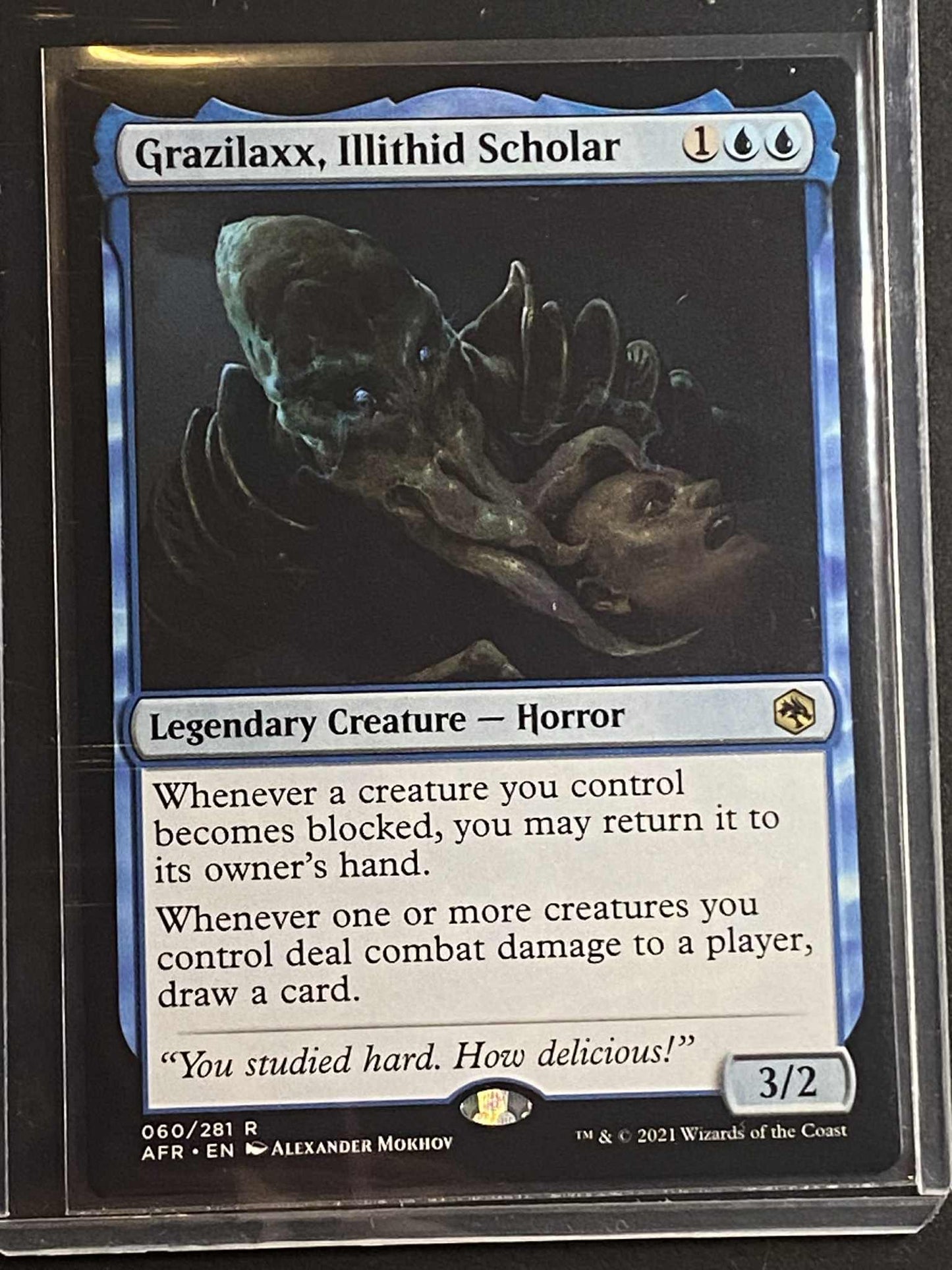 Grazilaxx, Illithid Scholar