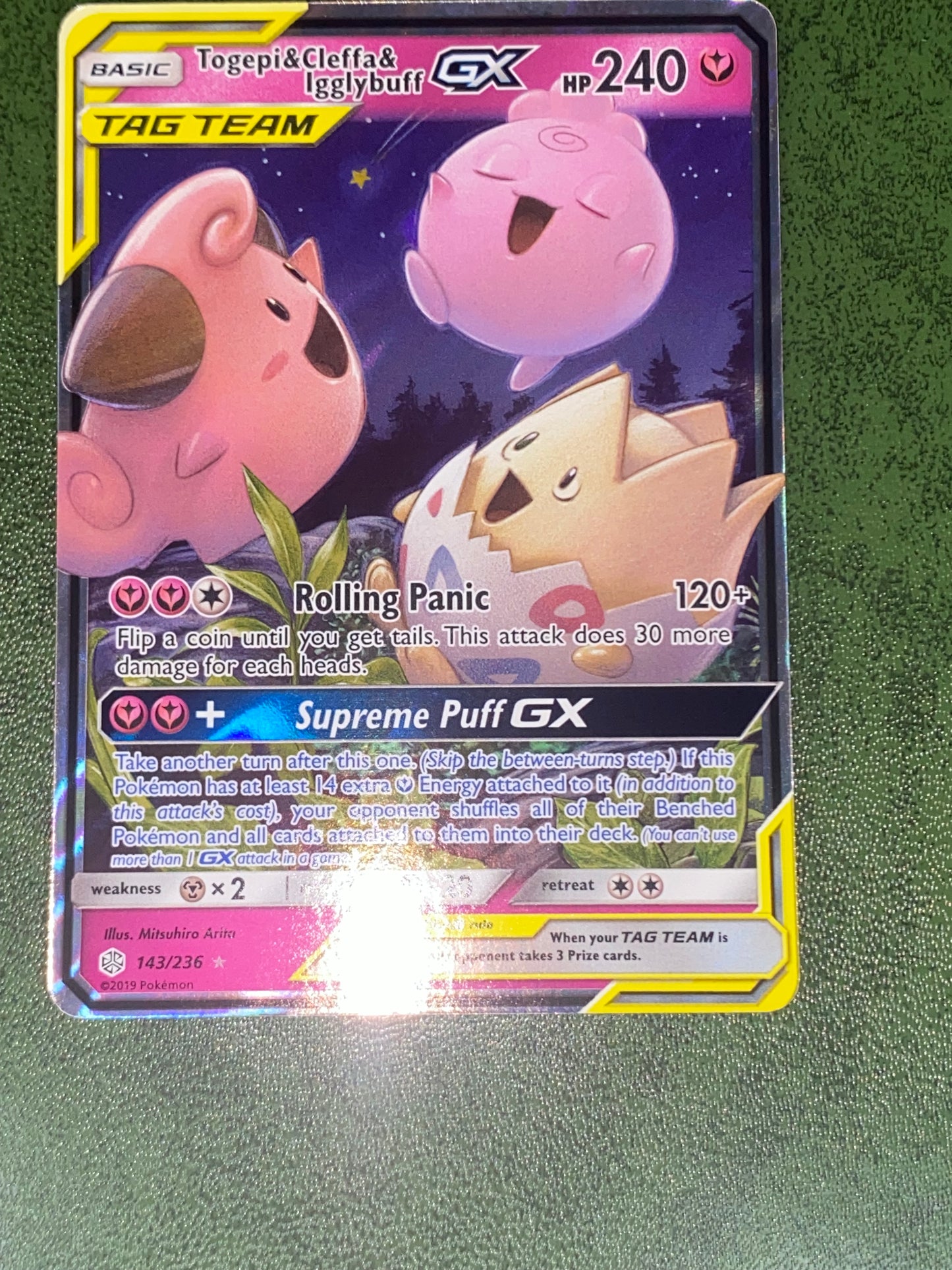 Togepi & Cleffa & Igglybuff-Gx