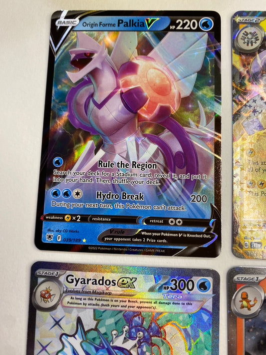 Pokemon 18 Card Lot - EX, Cosmos, Secret Rare, Holographics - Nearmint to Light Play