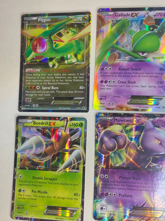 Pokemon TCG Card Lot - 7 Cards - XY Promo - EX Holographic - Nearmint to Light Play