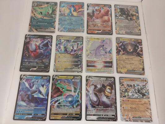 Pokémon: Bulk Lot - English Only - Commons, Rares, Foils, Holofoils - No Energy - 2 Guaranteed EX/V/VSTAR!!!