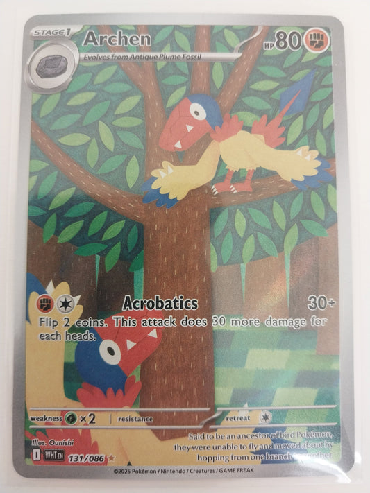 Card featuring colorful characters on a tree with game text and symbols
